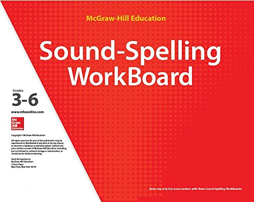 9780021356874: Reading Wonderworks Sound-spelling Workboards Grades 3-6
