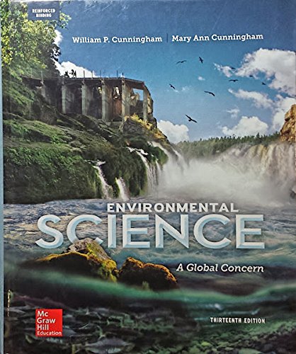 Stock image for Cunningham, Environmental Science: A Global Concern © 2015 13e, AP Student Edition (Reinforced Binding) (A/P ENVIRONMENTAL SCIENCE) for sale by BooksRun