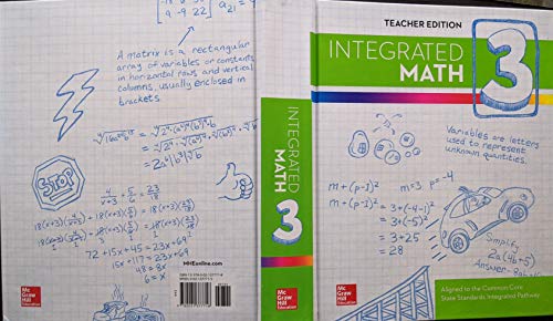 9780021377718: Integrated Math, Course 3, Teacher Edition