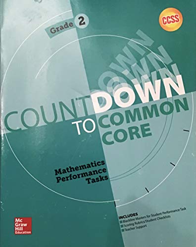 9780021382125: My Math Countdown to Common Core Mathematics Performance Tasks Gr 2 (ELEMENTARY MATH CONNECTS)