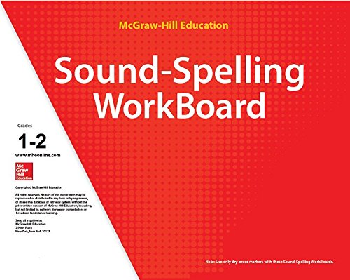 Imagen de archivo de Reading Wonderworks Sound-Spelling WorkBoards Grades 1-2 (READING INTERVENTION) a la venta por Allied Book Company Inc.