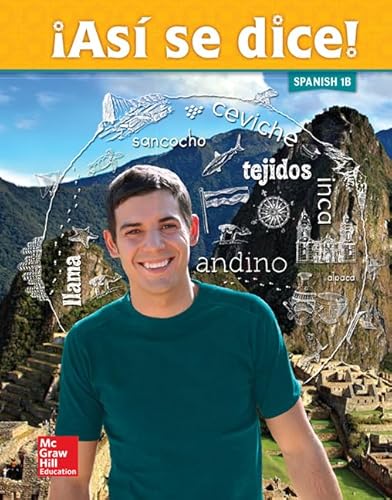 9780021388257: Asi se dice! Level 1B, Student Edition (SPANISH)