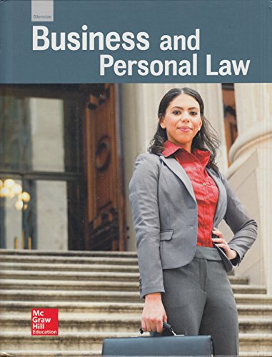 Stock image for Glencoe Business and Personal Law, Student Edition (BROWN: UNDER BUS PERS LAW) for sale by GoodwillNI