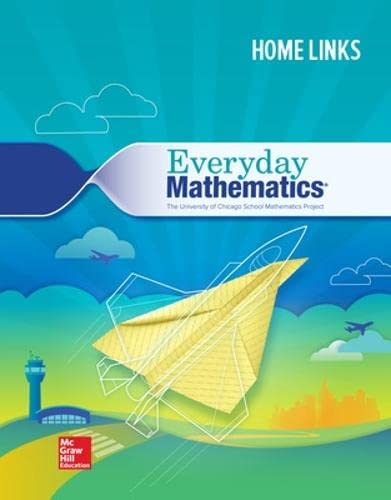 Imagen de archivo de Everyday Mathematics 4, Grade 5, Consumable Home Links a la venta por Allied Book Company Inc.