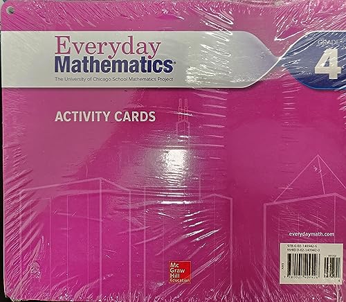 Imagen de archivo de Everyday Mathematics 4, Grade 4, Activity Cards a la venta por Nationwide_Text