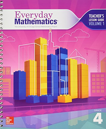 Stock image for The University of Chicago School Mathematics Project - Everyday Mathematics - Grade 4 - TEACHER'S LESSON GUIDE - VOLUME 1 for sale by TextbookRush