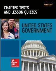 Beispielbild fr United States Government: Our Democracy, Chapter Tests and Lesson Quizzes (GOVERNMENT NETWORKS) zum Verkauf von Front Cover Books