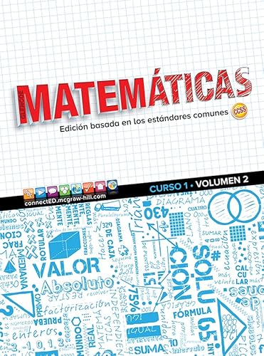 Stock image for Glencoe Math, Course 1, Volume 2, Spanish Student Edition (MATH APPLIC & CONN CRSE) (Spanish Edition) for sale by SecondSale