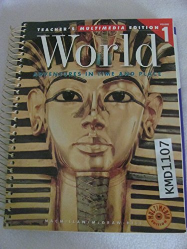 9780021472468: World Adventures in Time and Place (Teacher's Multimedia Edition, Volume 1)