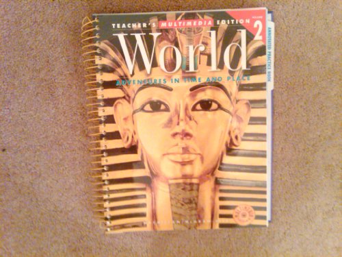 Imagen de archivo de World, Adventures in Time and Place, Teacher's Multimedia Edition, Vol. 2 a la venta por ThriftBooks-Dallas