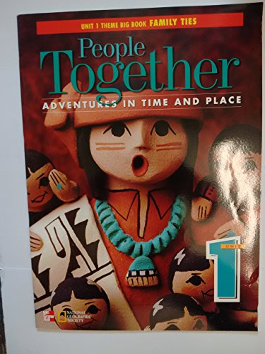 Imagen de archivo de People Together Adventures in Time and Place Unit 1 Theme Big Book Fam a la venta por Hawking Books