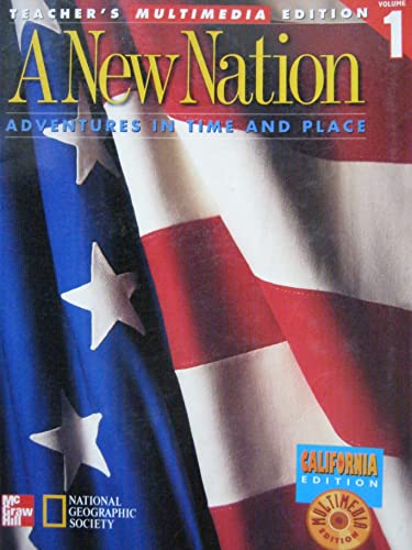 9780021488322: New Nation: California Edition: 1