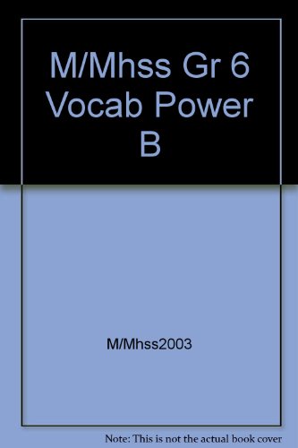 Beispielbild fr MacMillan/McGraw-Hill Our World Vocabulary Power Social Studies Grade 6 zum Verkauf von Allied Book Company Inc.