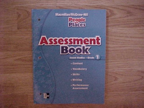 Stock image for Assessment Book for "People and Places" Social Studies Grade 1 for sale by HPB-Red
