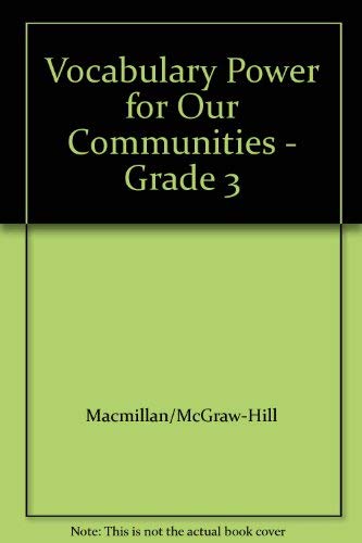 Stock image for Vocabulary Power" for Our Communities - Grade 3 for sale by Nationwide_Text
