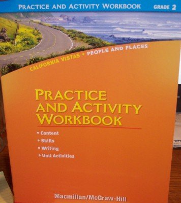 9780021504657: Grade 2 Practice and Activity Workbook (California Vistas: People and Places)