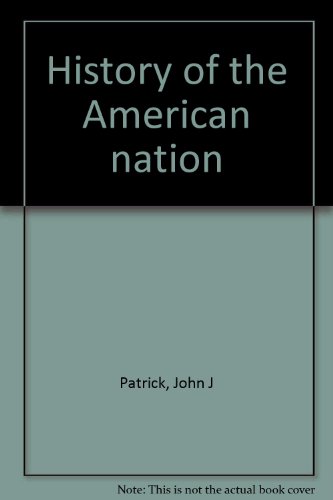 9780021510702: History of the American nation