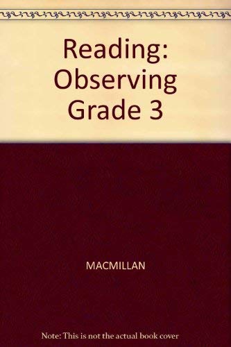 9780021635405: Reading: Observing Grade 3