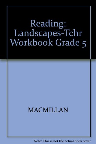 Beispielbild fr Reading: Landscapes-Tchr Workbook Grade 5 zum Verkauf von Better World Books