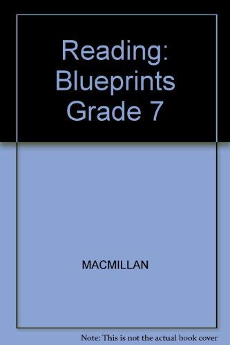 9780021748907: Blueprints (Connections, Macmillan reading program)