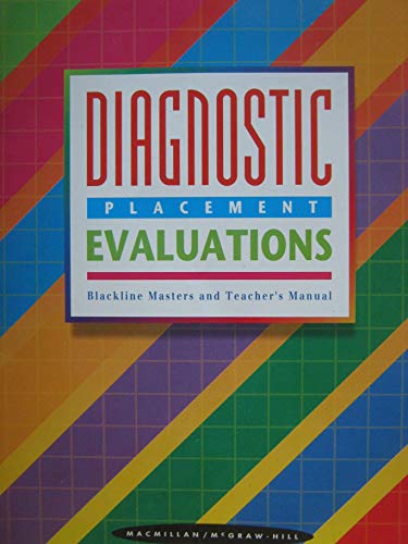 9780021813421: Diagnostic Placement Evaluations