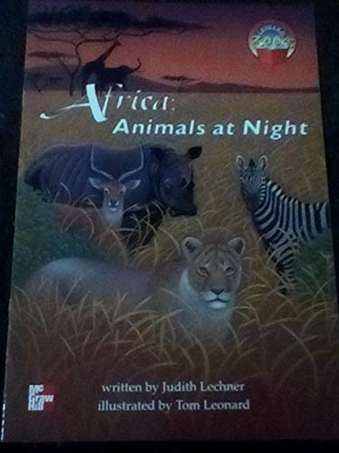 Imagen de archivo de Africa: Animals at Night (Leveled Books) a la venta por SecondSale