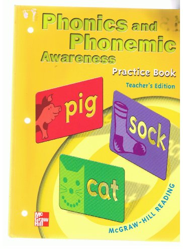 Stock image for Phonics And Phonemic Awareness:Grade 1 Practice Book(Teacher's Edition. ; 9780021855636 ; 0021855633 for sale by APlus Textbooks