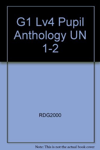 9780021858767: G1 Lv4 Pupil Anthology UN 1-2