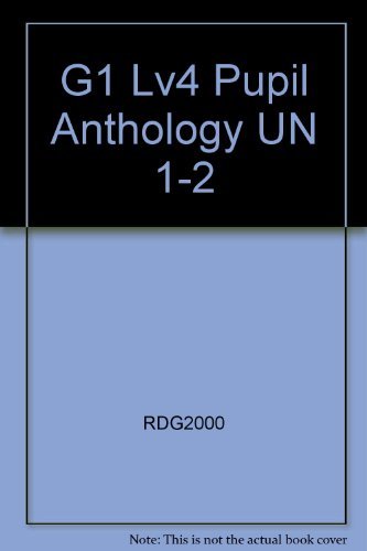 Stock image for G1 Lv4 Pupil Anthology un 1-2 for sale by Better World Books