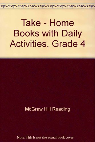 Stock image for Take - Home Books with Daily Activities, Grade 4: Blackline Masters for sale by The Unskoolbookshop