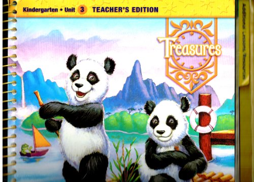 9780021921829: Macmillan/McGraw-Hill Treasures Kindergarten Unit 3 Teacher's Edition Reading/Language Arts Program (Spiral Bound)