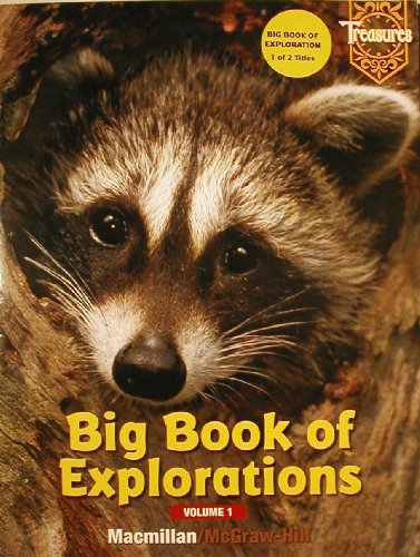 Big Book of Explorations, Vol. 1 Kindergarten Level (Treasures, No. 1) (9780021921911) by Macmillan/McGraw-Hill