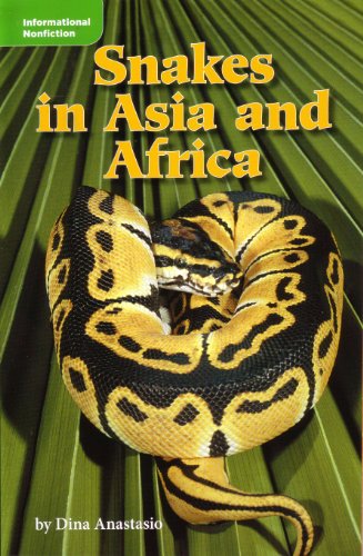 Stock image for Snakes in Asia and Africa for sale by Better World Books: West