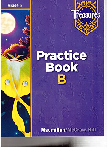 Stock image for Treasures Practice Book B Grade 5 for sale by Better World Books