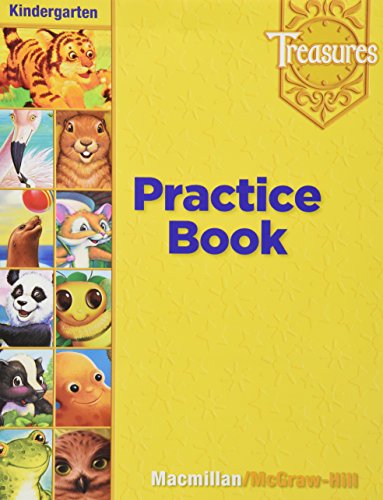 Stock image for Treasures Practice Book Kindergarten Level for sale by ThriftBooks-Dallas