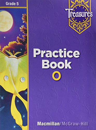 9780021936335: Treasures Practice Book O, Grade 5