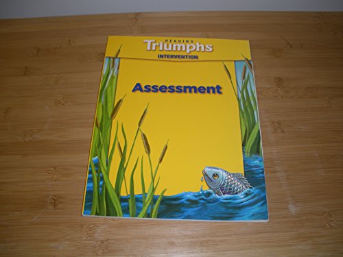 Imagen de archivo de Reading Triumphs Intervention (Assessment) Grade K ; 9780021947188 ; 002194718X a la venta por APlus Textbooks