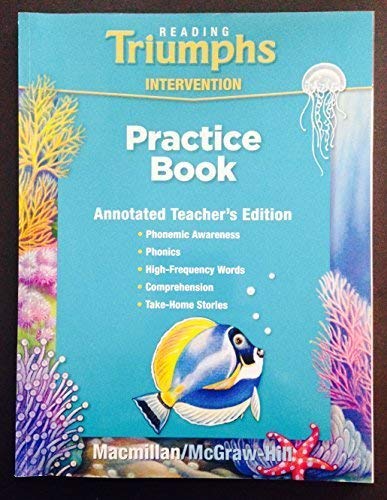 Reading Triumphs Intervention Practice Book - Teacher's Edition (9780021947348) by Dr. Jan Hasbrouck