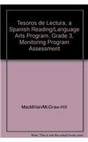 9780021999194: Tesoros de Lectura, a Spanish Reading/Language Arts Program, Grade 3, Monitoring Program Assessment (Elementary Reading Treasures)