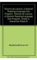 9780021999576: Tesoros de Lectura, a Spanish Reading/Language Arts Program, Grade 3, Interactive Read-Aloud Anthology (Elementary Reading Treasures)