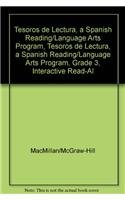 9780021999576: Tesoros de lectura, A Spanish Reading/Language Arts Program, Grade 3, Interactive Read-Aloud Anthology