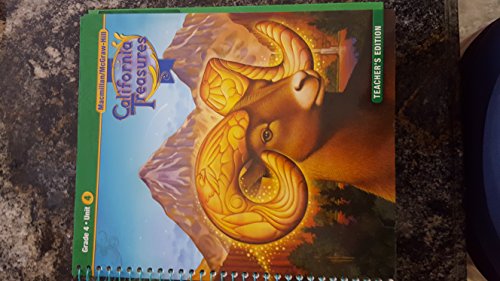 9780021999828: California Treasures Grade 4 Unit 4 Teacher's Edition