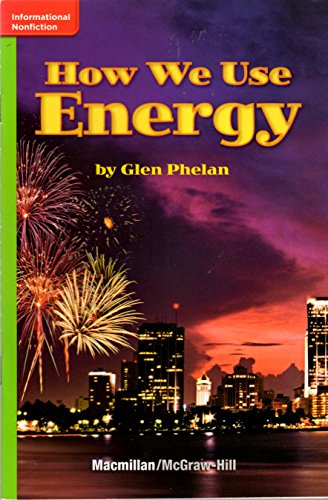 Stock image for How We Use Energy for sale by Wonder Book