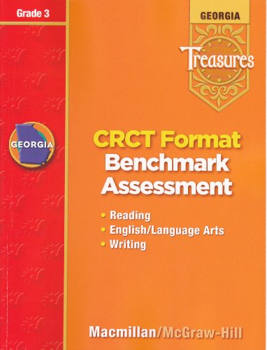 9780022021740: Georgia Treasures: CRCT Format Benchmark Assessment (Reading, English/Language Arts, Writing), Grade 3 [2008]