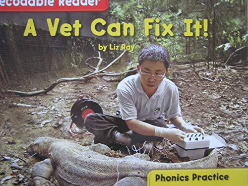 Beispielbild fr McGraw-Hill Decodable Reader Grade K A Vet Can Fix It! zum Verkauf von Idaho Youth Ranch Books