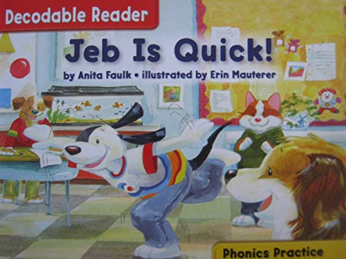 Beispielbild fr McGraw-Hill Decodable Reader Grade K Jeb Is Quick! zum Verkauf von Idaho Youth Ranch Books