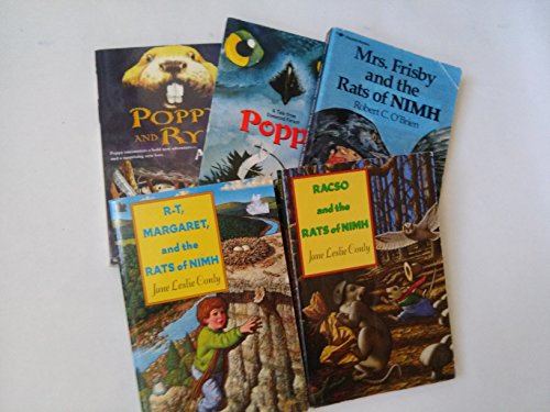 Stock image for Book Sets for Kids: Poppy, Poppy and Rye, Poppy; Rasco and the Rats of Nimh; R T, Margaret and the Rats of Nimh; Mrs Frisby and the Rats of Nihm (Book Sets for Kids: Grade 3 - 5) for sale by SecondSale