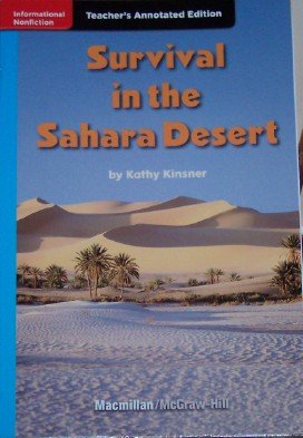 9780022035174: Survival in the Sahara Desert