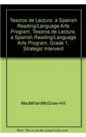 Tesoros de lectura, A Spanish Reading/Language Arts Program, Grade 1, Strategic Intervention Phonemic Awareness Teachers Edition (ELEMENTARY READING TREASURES) (9780022045876) by McGraw-Hill Education