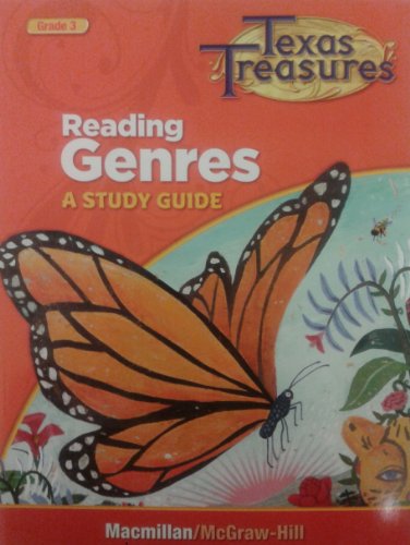 Beispielbild fr Texas Treasures Reading Genres, A Study Guide, Grade 3 zum Verkauf von HPB-Red